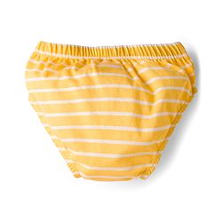 Babyhug 100% Cotton Knit Animal Printed & Striped Briefs Pack Of 3 - Mutlicolour