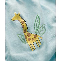 Babyhug 100% Cotton Knit Animal Printed & Striped Briefs Pack Of 3 - Mutlicolour