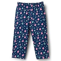 Babyhug Cotton Knit Full Sleeves T-Shirt & Pyjama Co-ord Night Suit With Floral Print - Navy Blue