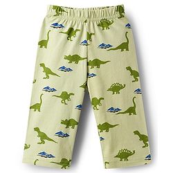 Babyhug Cotton Knit Full Sleeves Co-ords Night Suit With Dino Print - Light Green
