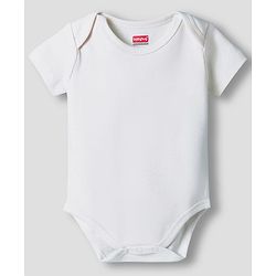 Babyhug 100% Pure Superfine 100% Cotton Knit Half Sleeves Solid Onesies Pack of 3 - Multicolor