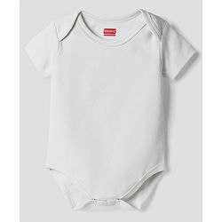 Babyhug 100% Pure Superfine 100% Cotton Knit Half Sleeves Solid Onesies Pack of 3 - Multicolor