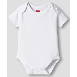 Babyhug 100% Pure Superfine Cotton Knit Half Sleeves Solid Onesies Pack of 3 - White
