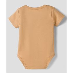 Babyhug 100% Pure Superfine 100% Cotton Knit Half Sleeves Solid Onesies Pack of 5 - Multicolor