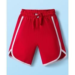 Babyhug Disney Single Jersey Knit Sleeveless T-Shirt & Shorts Set With Mickey Mouse Graphics - Multicolor