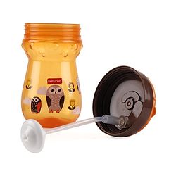 Babyhug Weighted Straw Sipper Orange - 360 ml