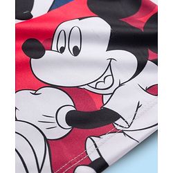 Babyhug Disney 100% Cotton Knit Half Sleeves T-Shirt With Mickey Mouse Graphic Front & Back Print - Multicolour
