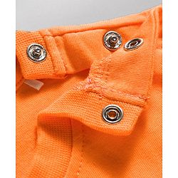 Babyhug Disney Single Jersey Knit Half Sleeves T-Shirts with Mickey Mouse Graphic Pack of 3 - Orange Blue & White