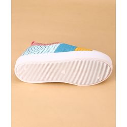 Cute Walk by Babyhug Slip On Casual Shoes with Stripe Detailing - Grey