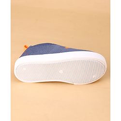 Cute Walk by Babyhug Slip On Casual Shoes with Stripe Detailing - Blue