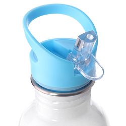 Babyhug Disney Frozen Theme Stainless Steel Color Changing Magic Bottle Multicolor - 600ml| Leak Resistant| BPA Free| Rust Proof| Food Grade 304 SS| Soft Silicone Spout