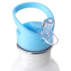 Babyhug Disney Frozen Theme Stainless Steel Color Changing Magic Bottle Multicolor - 600ml| Leak Resistant| BPA Free| Rust Proof| Food Grade 304 SS| Soft Silicone Spout