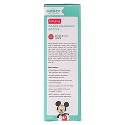 Babyhug Disney Frozen Theme Stainless Steel Color Changing Magic Bottle Multicolor - 600ml| Leak Resistant| BPA Free| Rust Proof| Food Grade 304 SS| Soft Silicone Spout