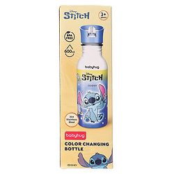Babyhug Disney Frozen Theme Stainless Steel Color Changing Magic Bottle Multicolor - 600ml| Leak Resistant| BPA Free| Rust Proof| Food Grade 304 SS| Soft Silicone Spout