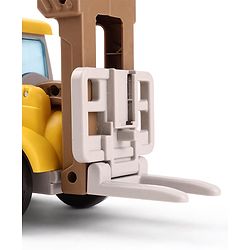 Babyhug Press & Go Mini Bulldozer & Driller Truck Toy with Flexible Joints for Toddlers| Early Learning & Development| Pretend Play Toy| Fun Toy for 3+ Years Kids |BIS Certified| Pack of 2