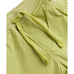 Babyhug Poplin Cotton Woven Full Length Trouser Pants with Patch & Pockets - Light Blue