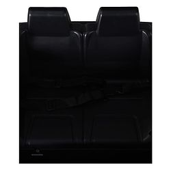 Babyhug POBO Battery Operated Ride on Jeep with Music & LED Lights - Black| Rechargeable Battery| Openable Doors| Built-in Music & AUX|Remote Control|Easy to Assemble| Forward Reverse & Swing Function