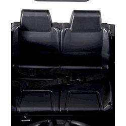 Babyhug Battery Operated Ride on Jeep with LED Lights - Red| Rechargeable Battery| Openable Doors| Built-in Music & AUX| Remote Control| Easy to Assemble| Forward Reverse & Swing| Indoor Outdoor Toy