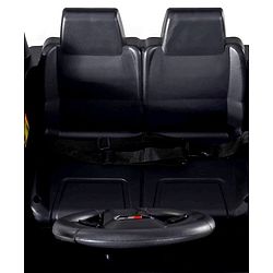 Babyhug Battery Operated Ride on Jeep with LED Lights -Red| Rechargeable Battery| Openable Doors| Built-in Music & AUX| Remote Control| Easy to Assemble| Forward Reverse & Swing| Indoor Outdoor Toy