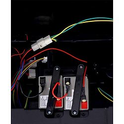 Babyhug Battery Operated Ride on Jeep with LED Lights -Red| Rechargeable Battery| Openable Doors| Built-in Music & AUX| Remote Control| Easy to Assemble| Forward Reverse & Swing| Indoor Outdoor Toy