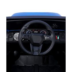 Babyhug Battery Operated Ride on Jeep with LED Lights -Red| Rechargeable Battery| Openable Doors| Built-in Music & AUX| Remote Control| Easy to Assemble| Forward Reverse & Swing| Indoor Outdoor Toy