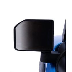 Babyhug Battery Operated Ride on Jeep with LED Lights -Red| Rechargeable Battery| Openable Doors| Built-in Music & AUX| Remote Control| Easy to Assemble| Forward Reverse & Swing| Indoor Outdoor Toy