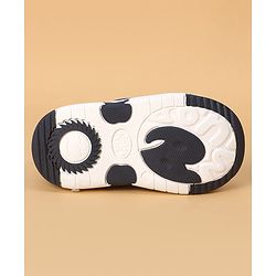 Cute Walk by Babyhug Casual Shoes With Velcro Closure & Bunny Face Applique - Grey