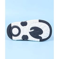 Cute Walk by Babyhug Velcro Closure Casual Shoes With Space Theme Print & Applique - Navy Blue