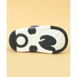 Cute Walk by Babyhug Velcro Closure Casual Shoes With Space Theme Print & Applique - Navy Blue