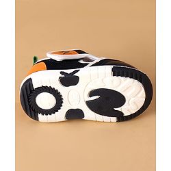 Cute Walk by Babyhug Velcro Closure Casual Shoes With Truck Applique - Navy Blue
