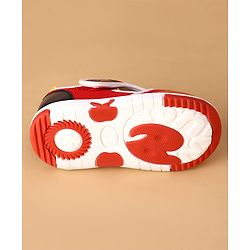 Cute Walk by Babyhug Velcro Closure Casual Shoes With Truck Applique - Navy Blue
