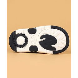 Cute Walk by Babyhug Casual Shoes With Dino Applique & Velcro Closure - Grey