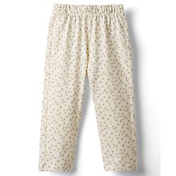 Babyhug Cotton Knit Full Sleeves Top & Pyjama Co-ord Night Suit With Star Print - Light Yellow