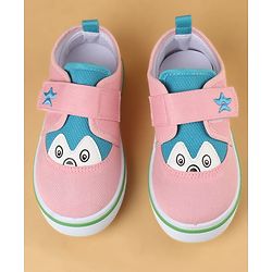 Cute Walk by Babyhug Velcro Closure Printed Casual Shoes - Pink