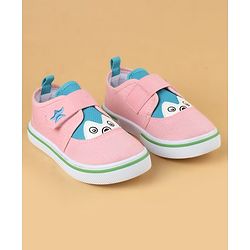 Cute Walk by Babyhug Velcro Closure Printed Casual Shoes - Pink