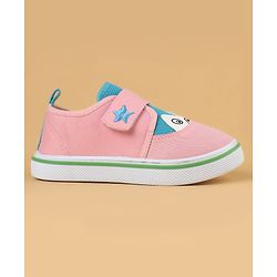 Cute Walk by Babyhug Velcro Closure Printed Casual Shoes - Pink