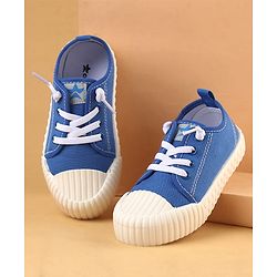 Cute Walk by Babyhug Lace Up Closure Casual Shoes - Blue
