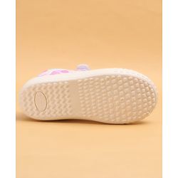 Cute Walk by Babyhug Printed Casual Shoes With Velcro Closure - Pink