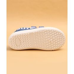 Cute Walk by Babyhug Casual Shoes With Text Design - Blue