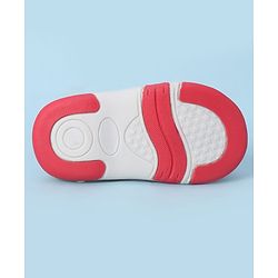 Cute Walk by Babyhug Velcro Closure Sandals With Rocket Applique - Navy Blue