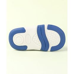 Cute Walk by Babyhug Velcro Closure Sandals With Wings Applique - Blue