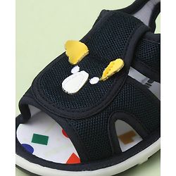 Cute Walk by Babyhug Velcro Closure Sandals With Wings Applique - Blue