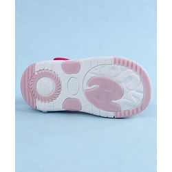 Cute Walk by Babyhug Sandal With Velcro Closure & Bird Applique - Purple