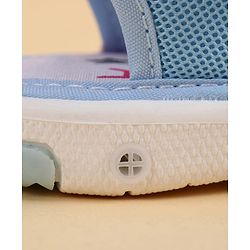 Cute Walk by Babyhug Velcro Closure Sandals With Seashell Applique - Beige