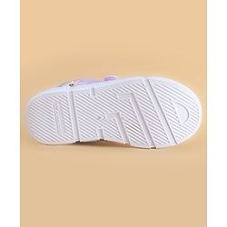 Cute Walk by Babyhug Velcro Closure Casual Shoes with Bunny Print - Blue