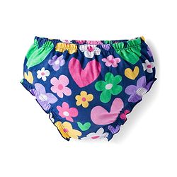 Babyhug 100% Cotton Knit Sleeveless Floral Printed Frock With Bloomer - Multicolour