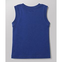 Babyhug Cotton Knit Sleeveless Printed Tank T-Shirts Pack of 3 - Multicolor