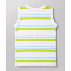 Babyhug Cotton Knit Sleeveless Printed Tank T-Shirts Pack of 3 - Multicolor