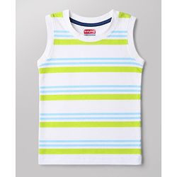 Babyhug Cotton Knit Sleeveless Printed Tank T-Shirts Pack of 3 - Multicolor