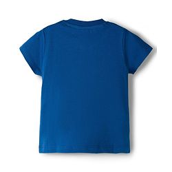 Babyhug Disney 100% Cotton Knit Half Sleeves T-Shirt & Pant Set With Minnie Mouse Graphics - Navy Blue